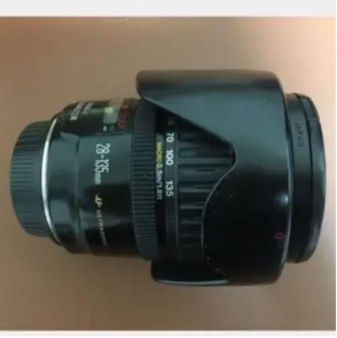 Canon カメラ　と　レンズ　キャップレンズフード付き