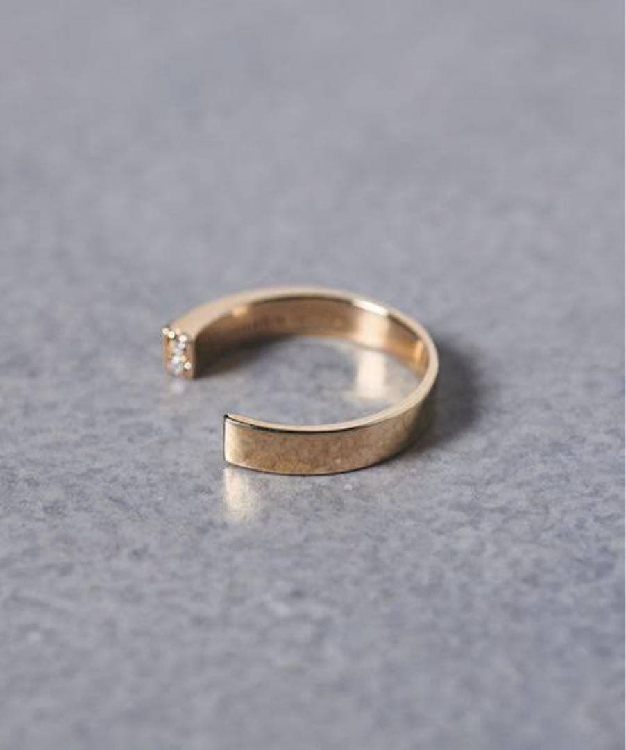 アクセサリー Hirotaka DIA CUFF RING