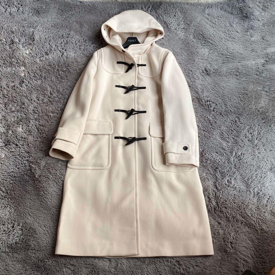 MACPHEE TOMORROWLAND ウールメルトン ダッフルコート 36