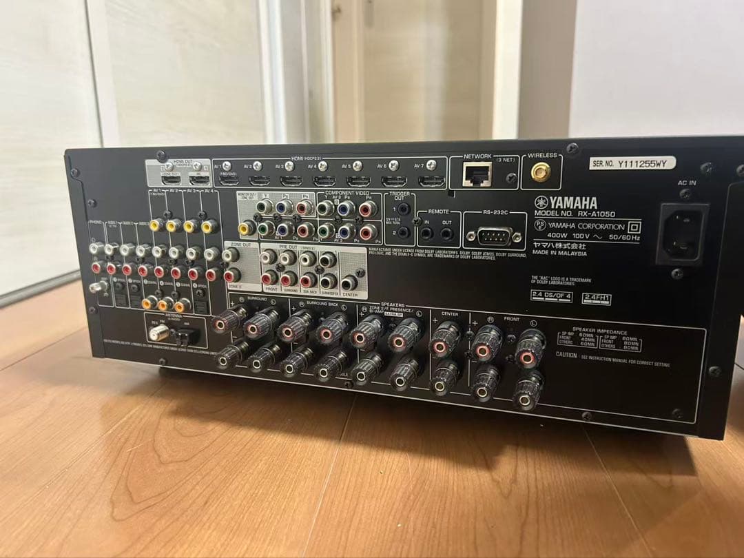 YAMAHA RX-A1050 ヤマハ アンプ 音響機材 オーディオ機器