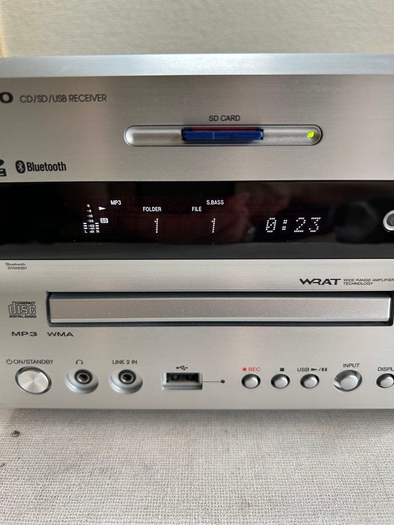 D14 整備ONKYO NFR-7 CD/SD/USBレシーバーシステム 本体