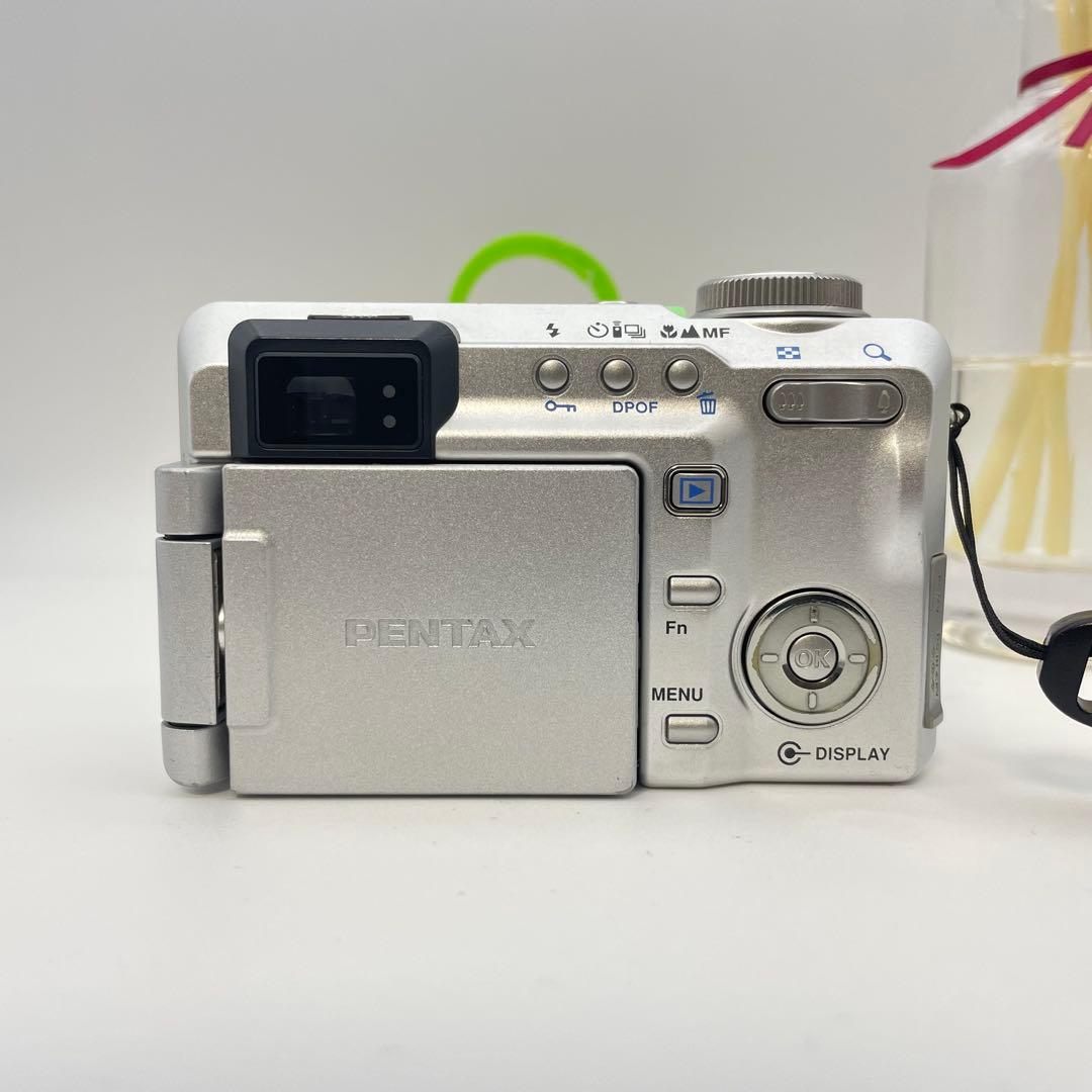 名機 美品✨PENTAX Optio 750Z✨動作確認済 スマホ転送◯ 自撮り