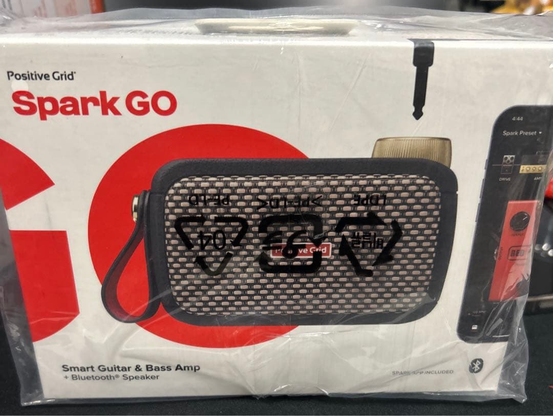 Positive Grid Spark GO ギターアンプ 小型 ポータブル