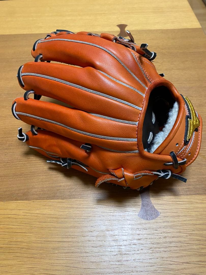 Mizuno Pro 軟式グローブ オレンジ　早い者勝ち　美品
