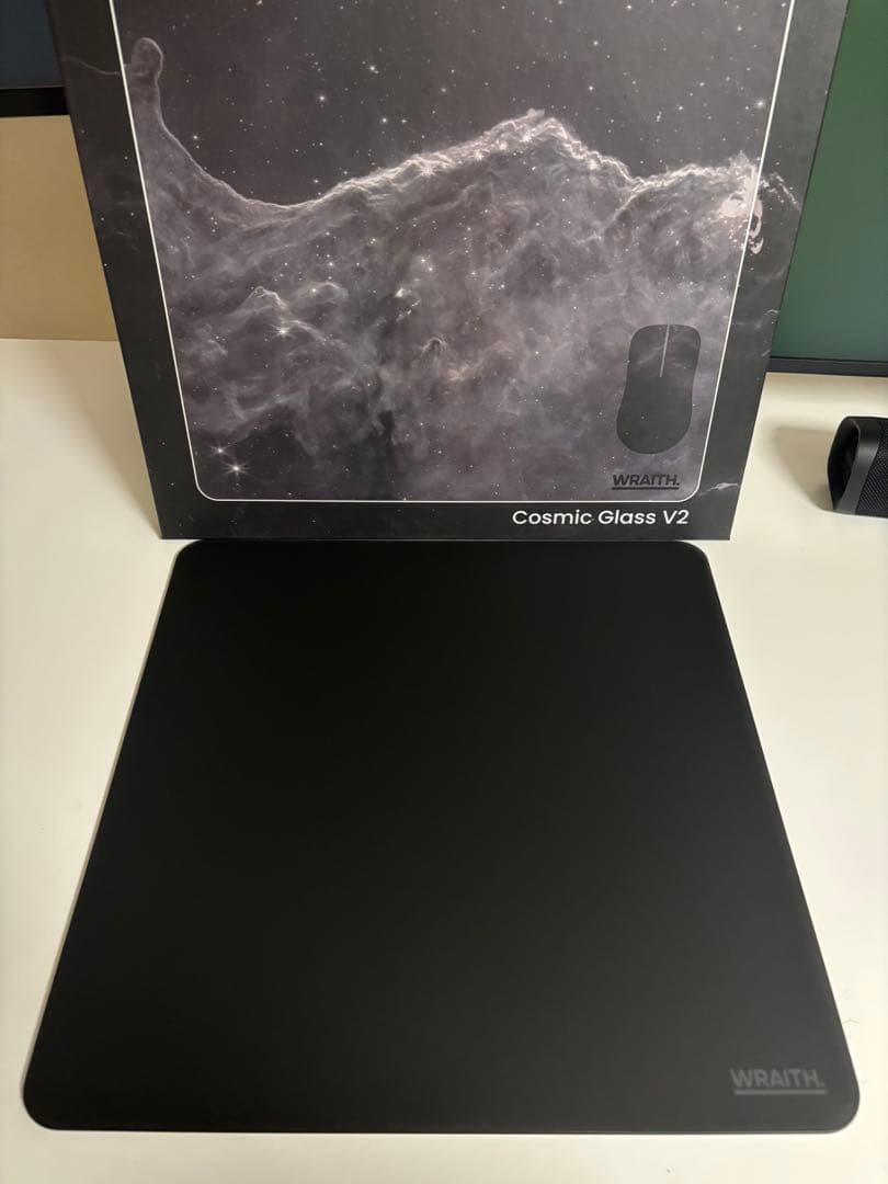 マウス・トラックボール WRAITH Cosmic Glass V2 stealth black