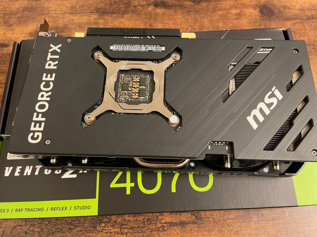 グラフィックボード・グラボ・ビデオカード MSI GeForce RTX 4070 Ti SUPER 16GB