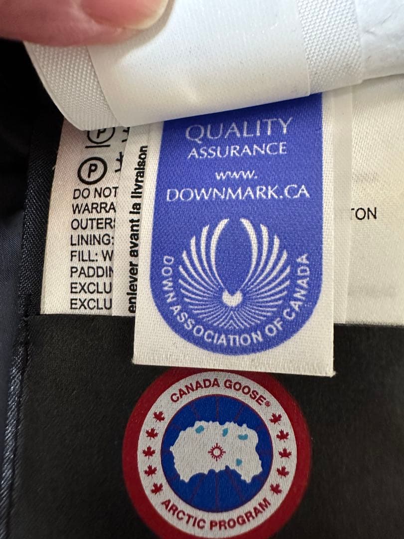 ☺︎KSRN☺︎ 美品 カナダグース ファー付きダウン ブロンテ ベージュ