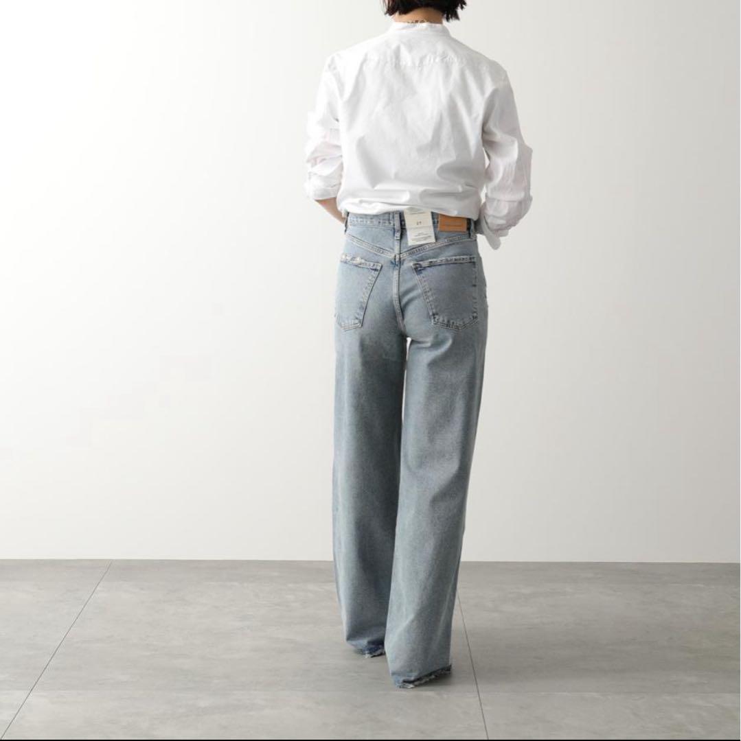 CITIZENS OF HUMANITY デニム 27 ワイドバギー ダメージ