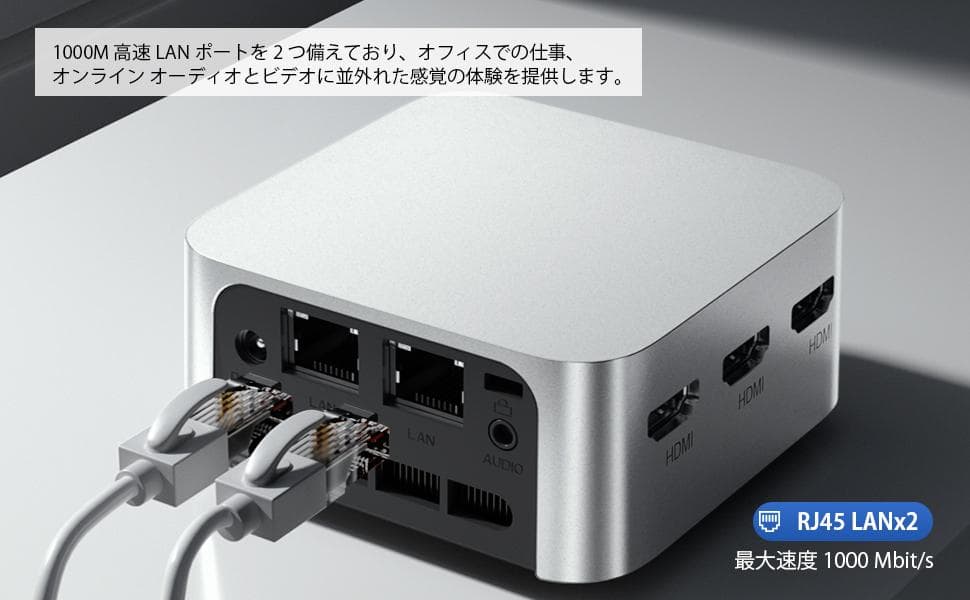 ミニpc 第12世代インテルAlder Lake-N100 DDR5