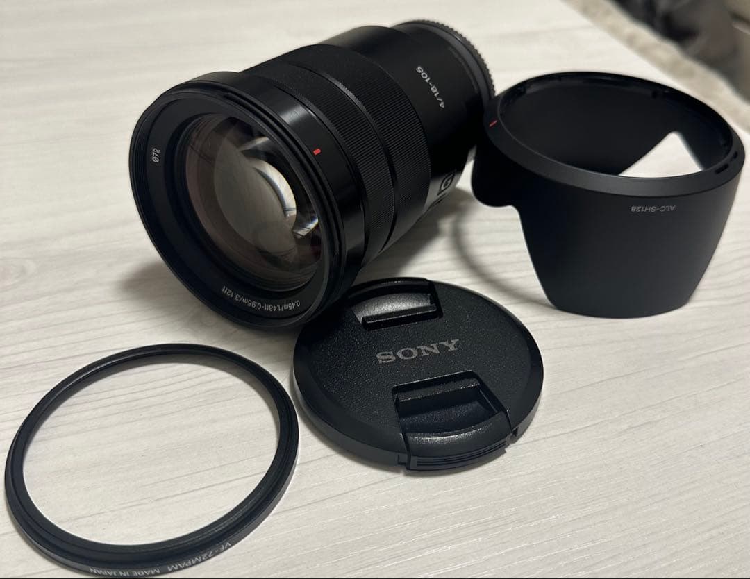 【美品】ソニーSONY E PZ 18-105mm F4 G OSS レンズ