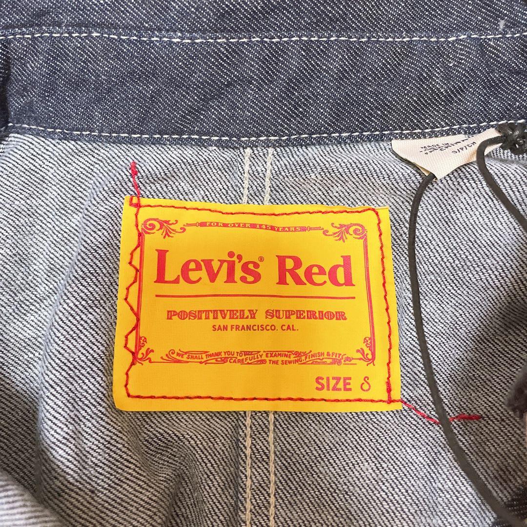 新品未使用 Levis リーバイス レッド デニム ワークシャツ ユニセックス