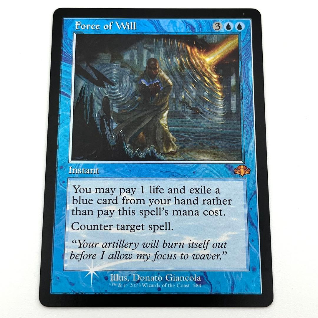 意志の力　旧枠　FOIL 英語　MTG