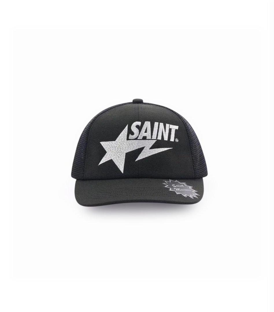 A*K様 セントマイケル　BAPE_MESH CAP BLACK