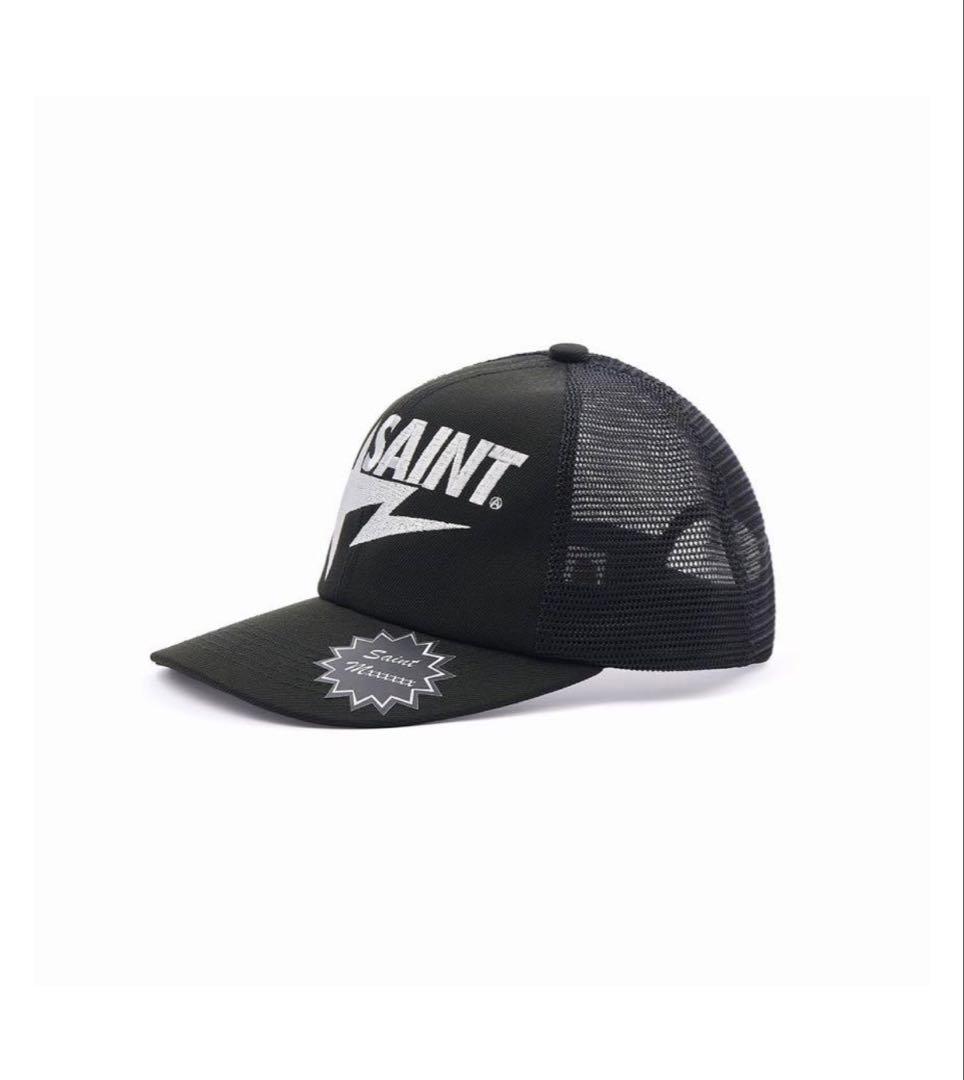 A*K様 セントマイケル　BAPE_MESH CAP BLACK