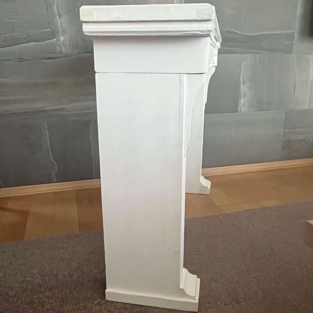 ホワイト木製マントルピース￥41,800 → ¥14,900