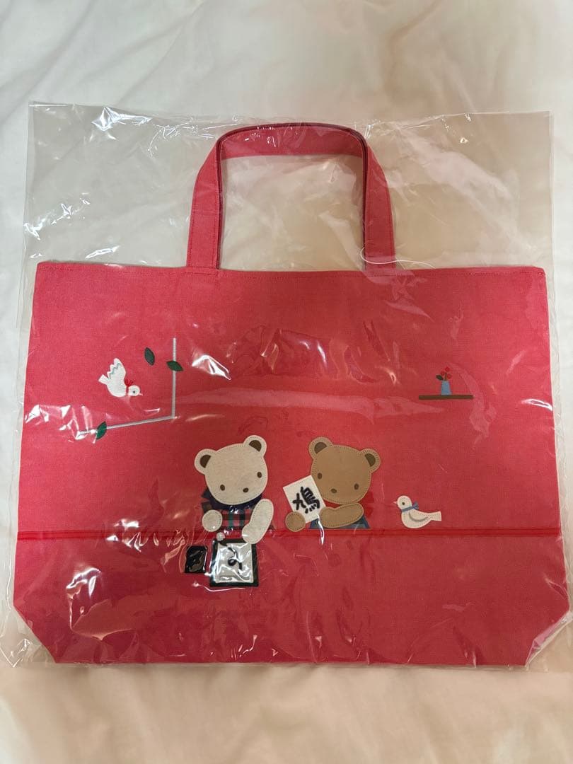 新品未使用タグ付き　ファミリア　鳩居堂　おけいこバッグ　トートバッグ