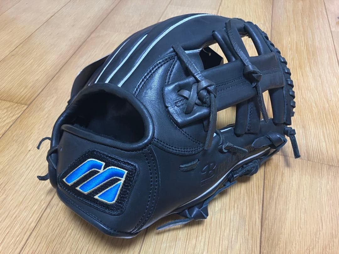 マンタ　新品未使用品　ミズノ　ビューリーグ　硬式　内野用　日本製青ビュー