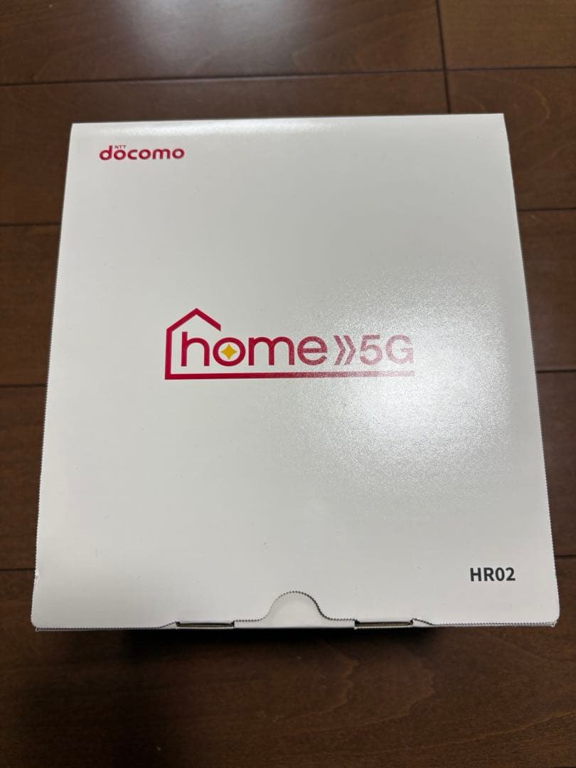 ※値下げ中【新品未使用】docomo 5Gホームルーター HR02