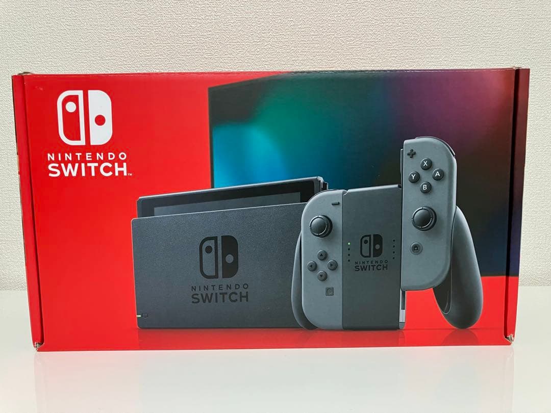 Nintendo Switchグレー 本体 +付属品 (バッテリー強化版)