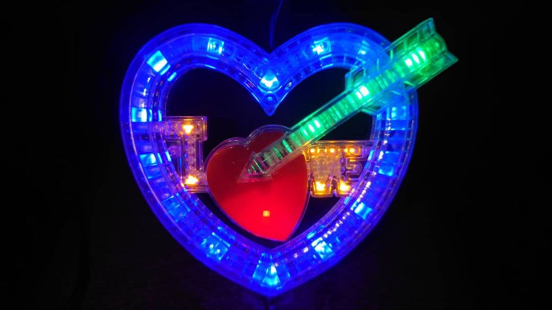 ラブ灯セット クリアー 旧車 街道レーサー デコトラ カスタムカー ドリフト