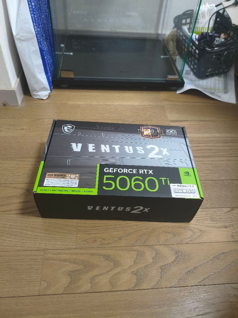 グラフィックボード・グラボ・ビデオカード MSI VENTUS 2X rtx5060ti 16GB OC PLUS