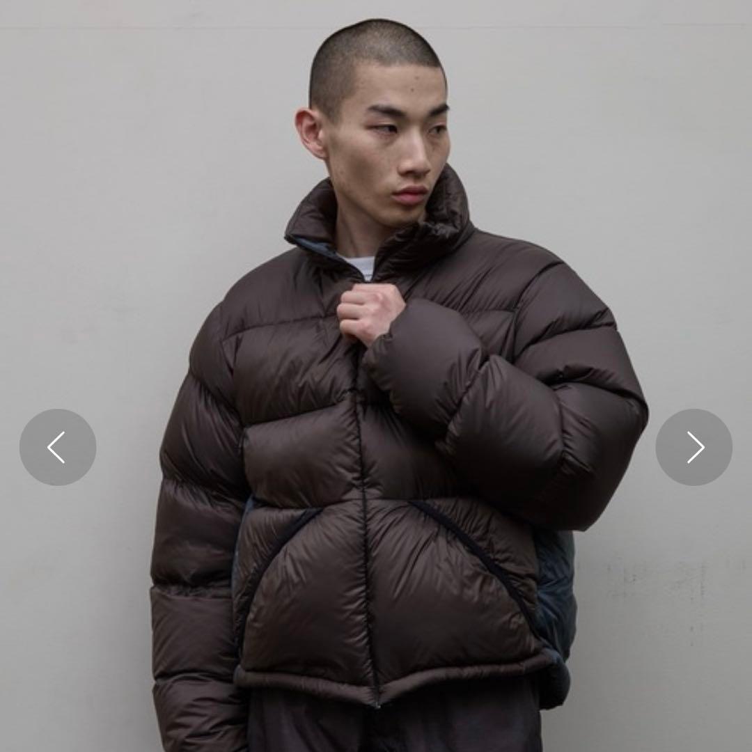 TAION BAL ダウンジャケット ブラウン XL