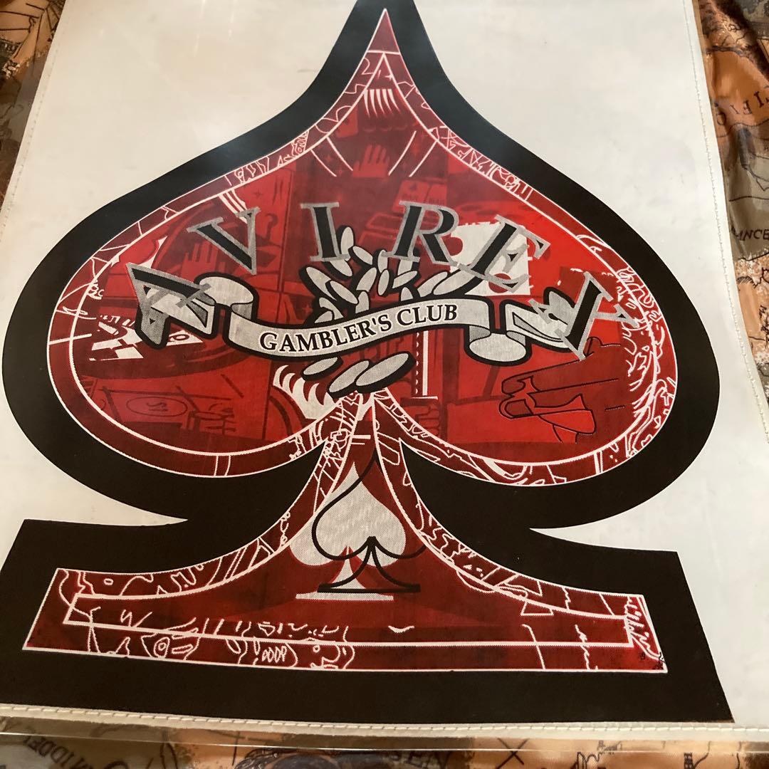 極美品・希少モデル　AVIREX シグネチャーバーシティジャケット　M 赤