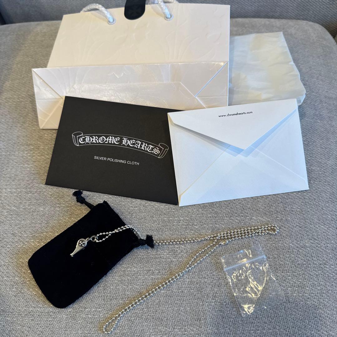 超お得！！定価以下！！クロムハーツ ホイッスルチャーム CHプラス