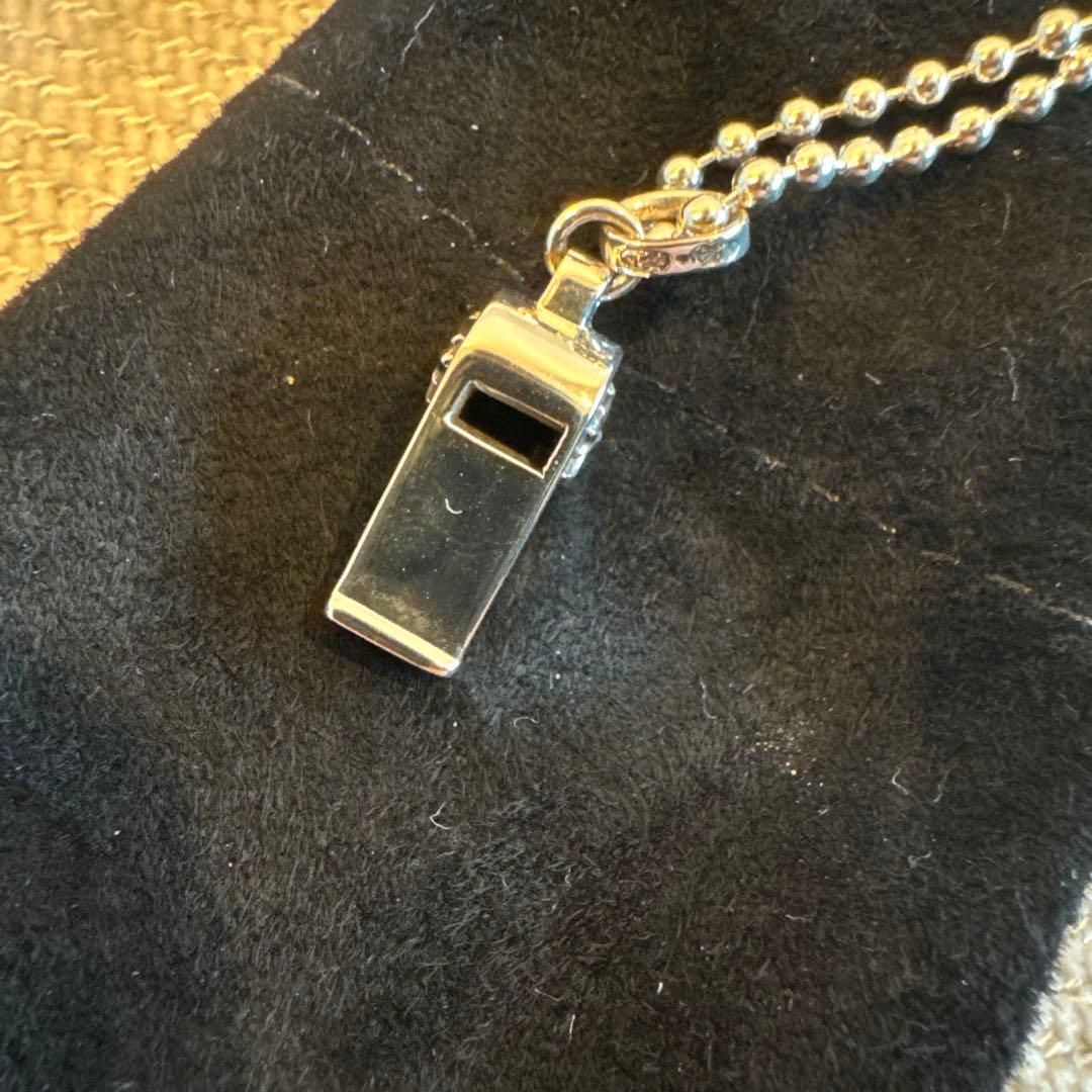 超お得！！定価以下！！クロムハーツ ホイッスルチャーム CHプラス