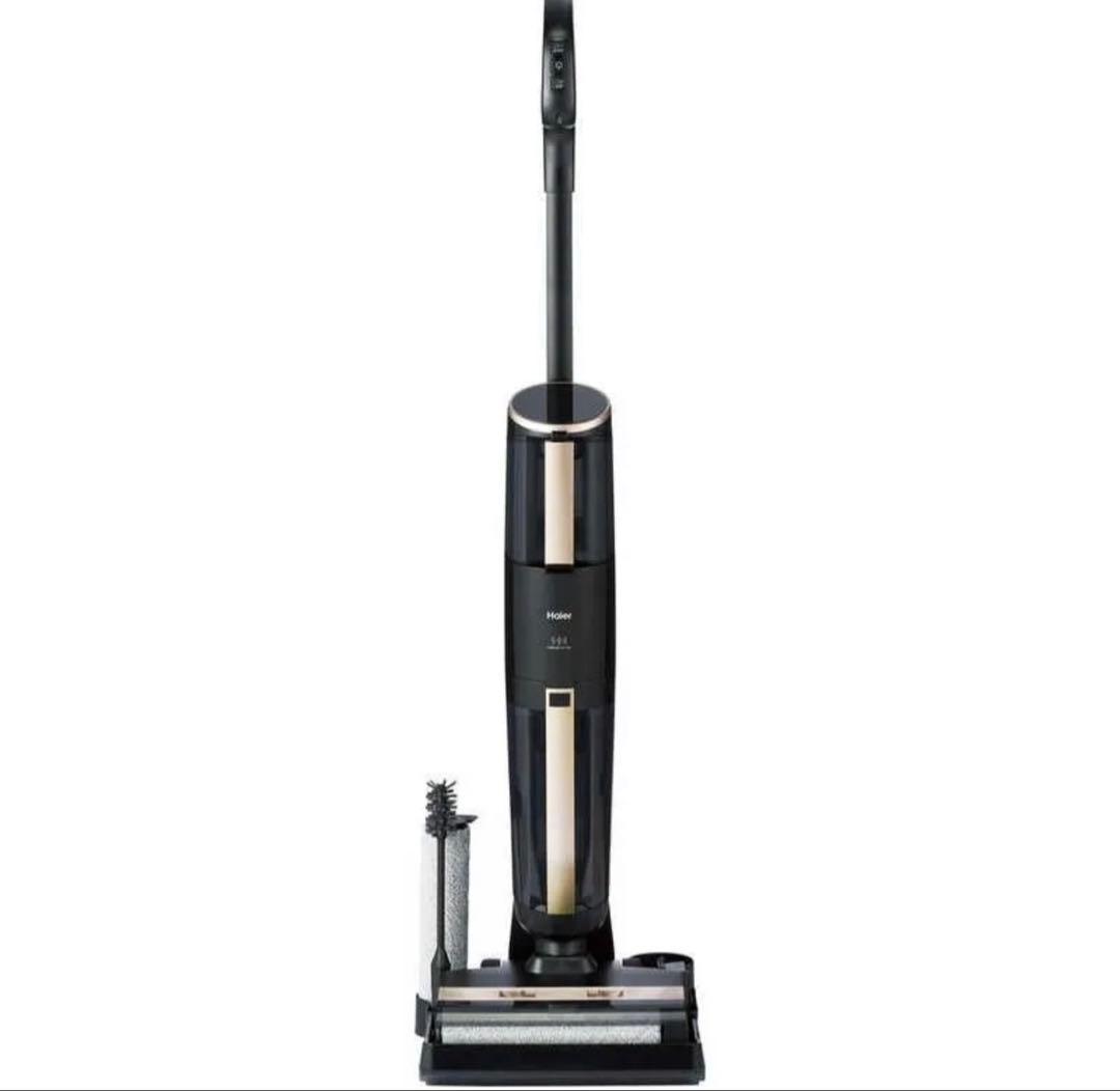 （値下げ交渉可）Haier 吸引式水拭き掃除機 JC-M1A ブラック
