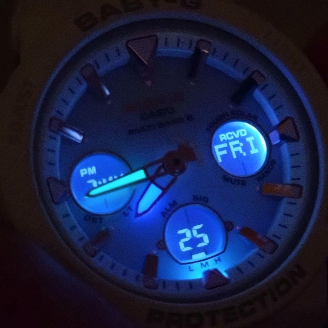 【美品】CASIO　BABY-G　BGA-2500 電波ソーラー