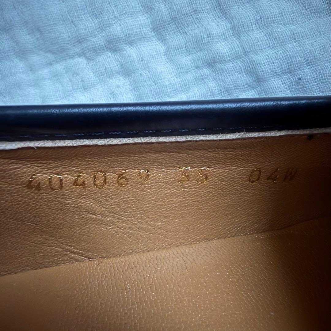極美品☆GUCCI/ヨルダーン/ホースビットローファー/35