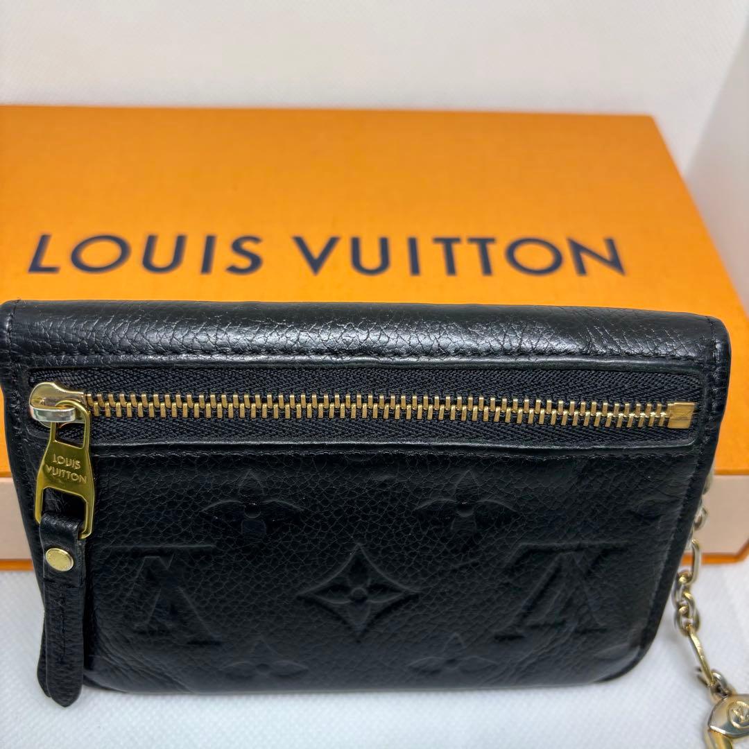 ルイヴィトン VUITTON　ポシェットクレ　アンプラント黒　M60633