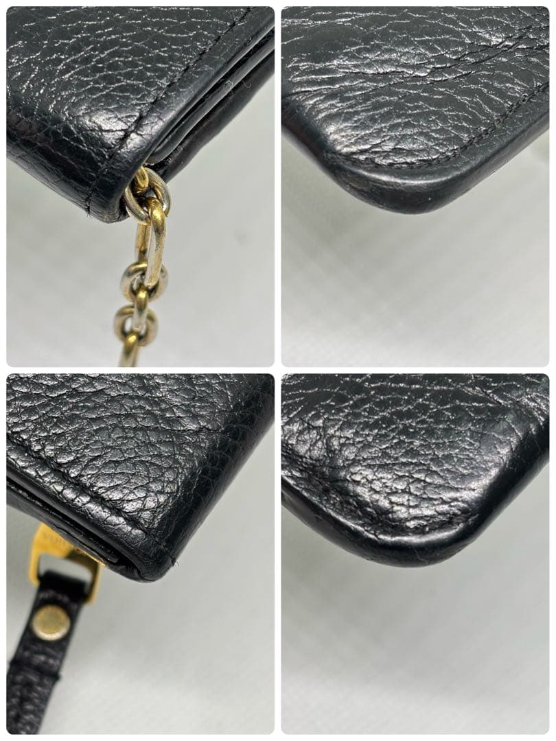 ルイヴィトン VUITTON　ポシェットクレ　アンプラント黒　M60633