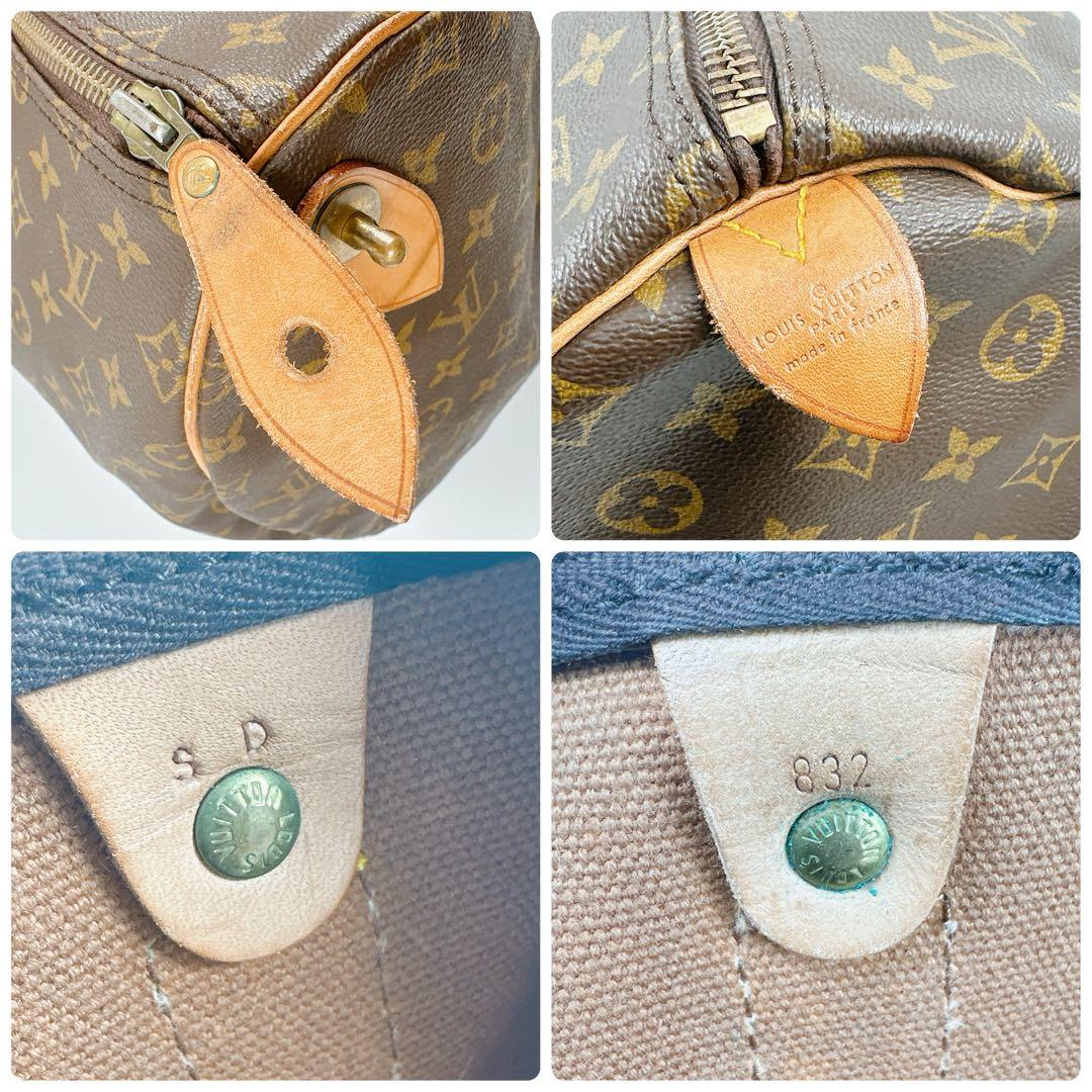 ルイヴィトン　モノグラム　ボストンバッグ　キーポル55 羽根付