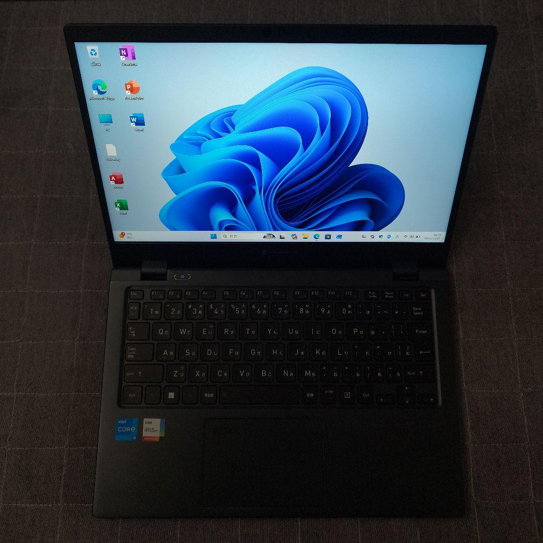 超美品 Dynabook 超軽量 驚速 12世代i5 16GB 新品512GB