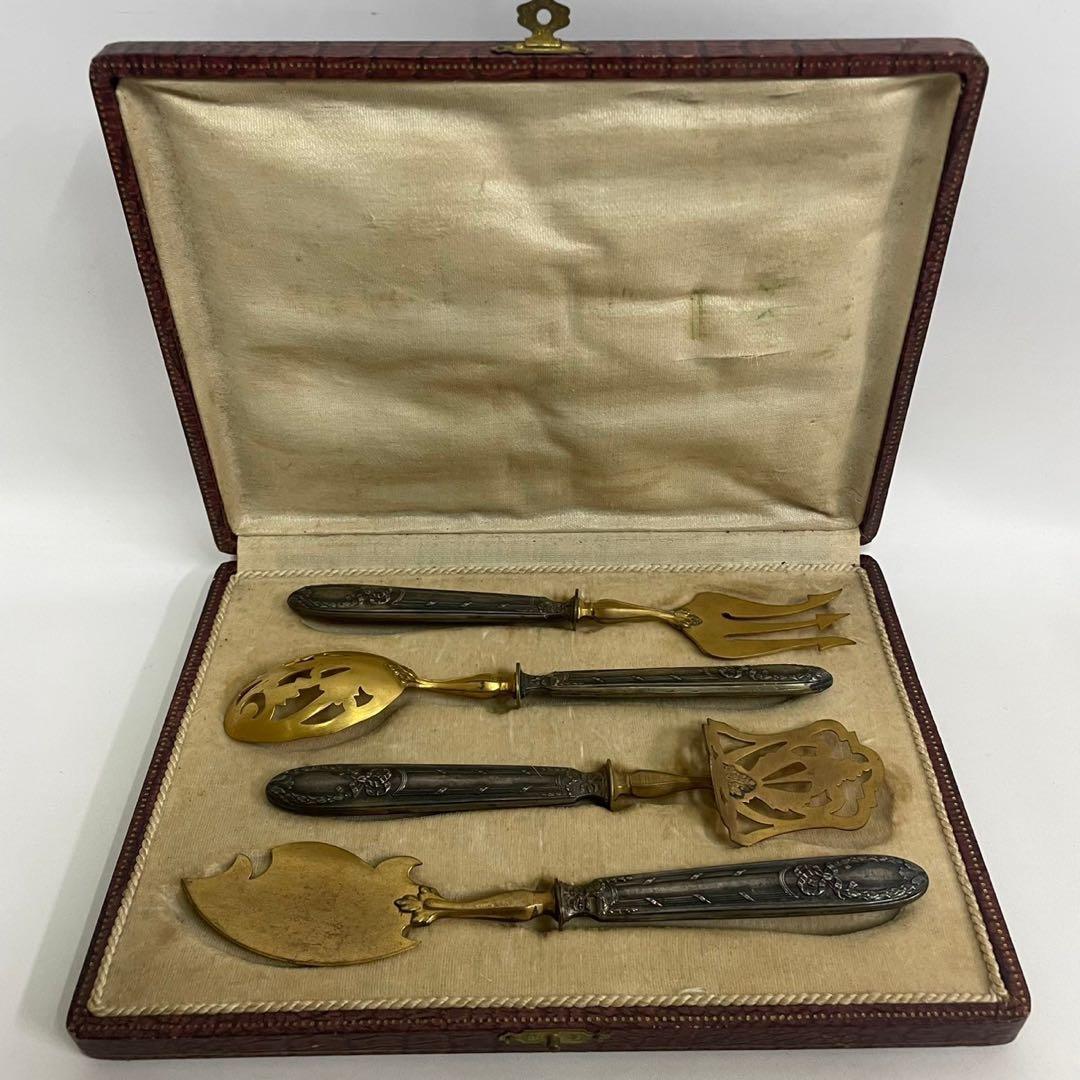 アンティーク　フランス　カトラリーセット