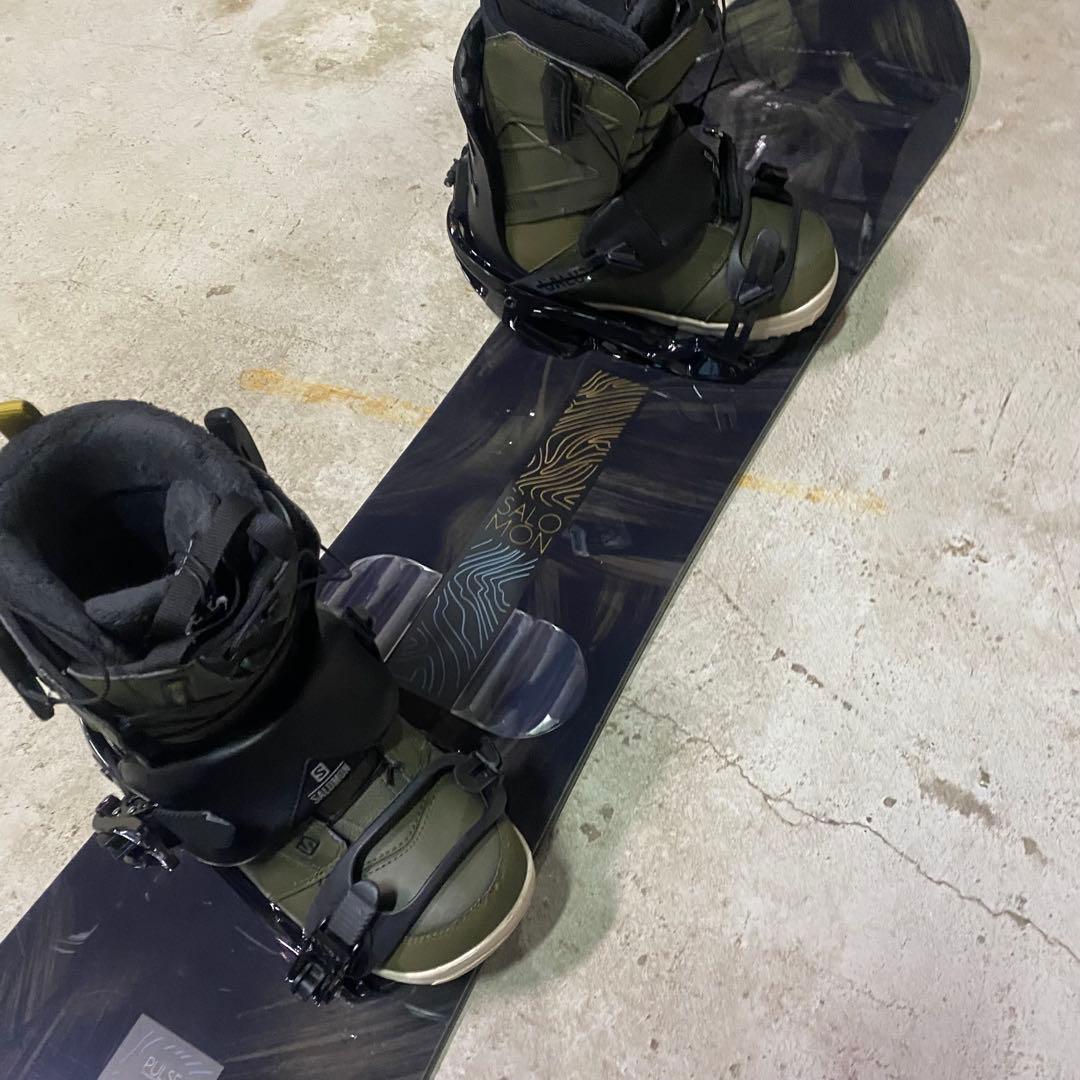 Salomon スノーボード SALOMON/PULSE LTD 152ケース付