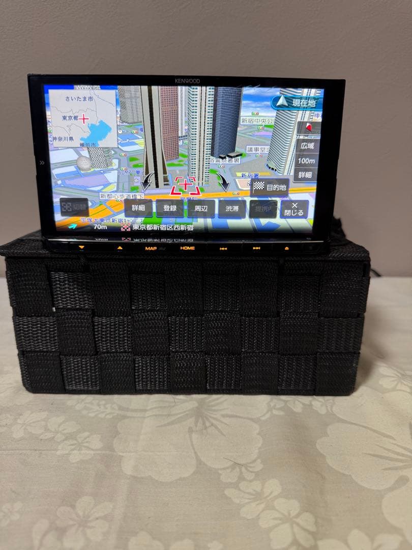 KENWOOD 彩速ナビ MDV-M906HD MAP 2024