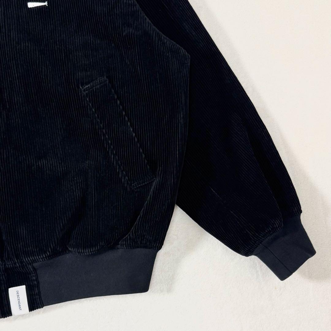 ディセンダント HOFFMANCORDUROY JACKET 20AW 黒 3