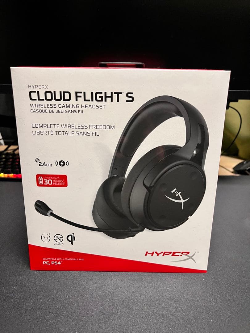 HyperX Cloud Flight S ワイヤレスゲーミングヘッドセット