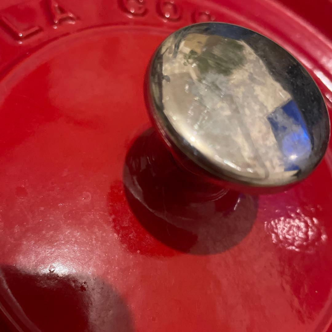 ま*こ様 STAUB LA COCOTTE 赤 両手鍋24