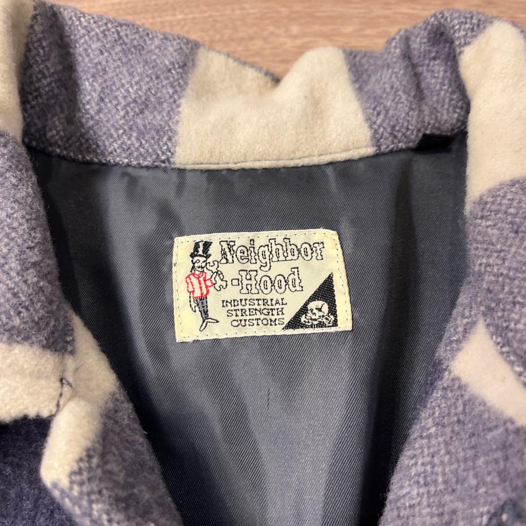 neighborhood チェックウールジャケット