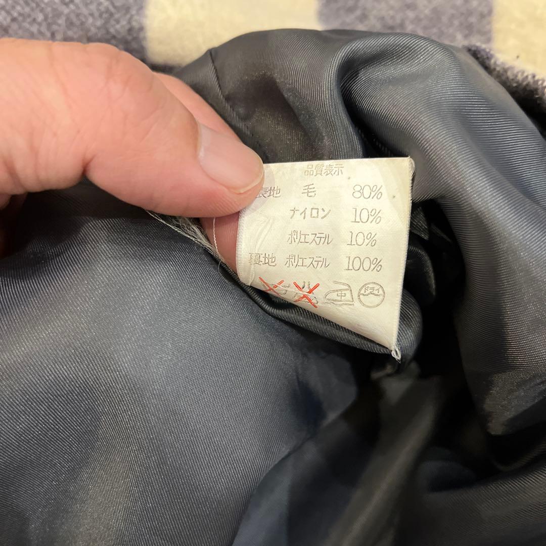 neighborhood チェックウールジャケット