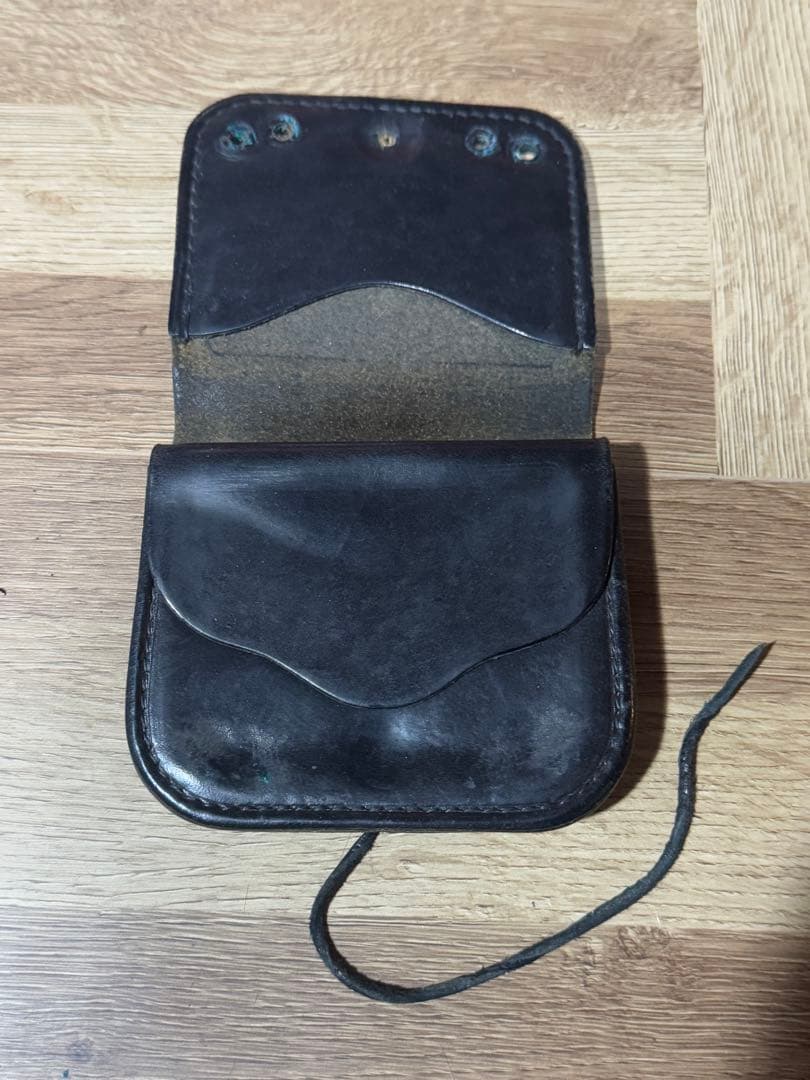 希少品 Goro's ケース　カードケース　角型　小銭入れ レザー
