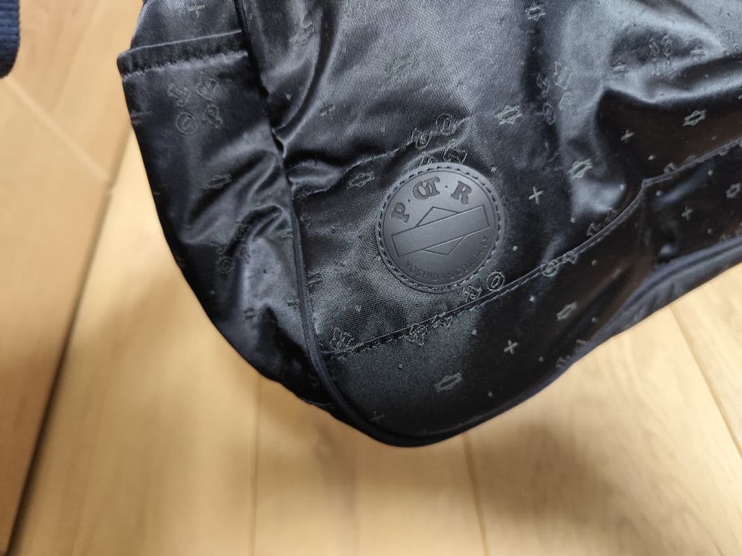 POTR 2WAY ボストンバッグ 黒 ショルダーバッグ monogram