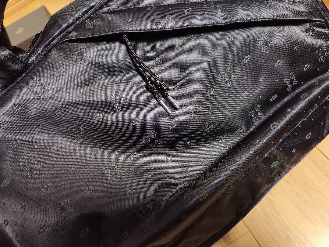 POTR 2WAY ボストンバッグ 黒 ショルダーバッグ monogram