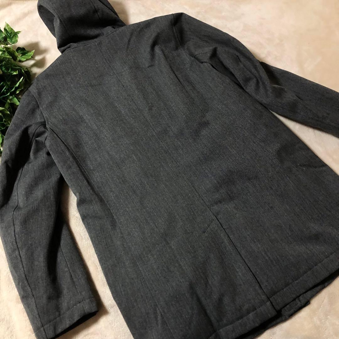 ★⁇★美品　アルマーニコレッツォーニ　ロングコート　フード付き　中綿