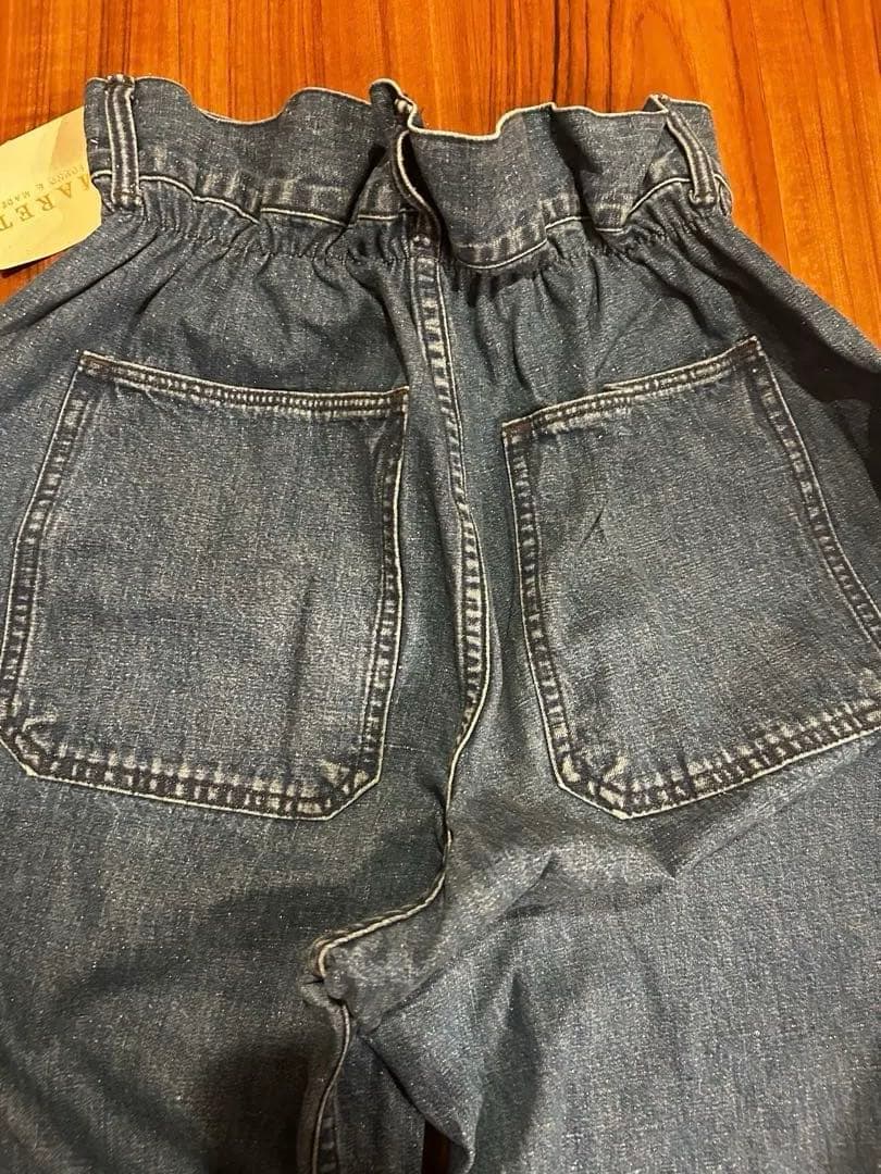 フランスさん専用　MARET デニムブルー ワイドパンツ