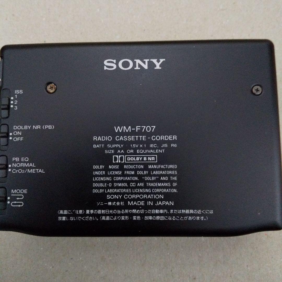 【完全ジャンク品】ソニーカセットウォークマンSONY WM-F707本体のみ